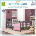 Dream On Me Classic Design Toddler Bed In Steel Grey, Greenguard Gold And BSA Certified, Low To Floor Design, Two Side Safety rails, Non-Toxic Finishes, Wooden Nursery Furniture