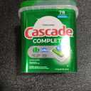 Cascade Complete Dishwasher Pods - Fresh Scent ActionPacs, Dishwasher Detergent, Dishwasher Soap, Detergent Pods, 70 Count