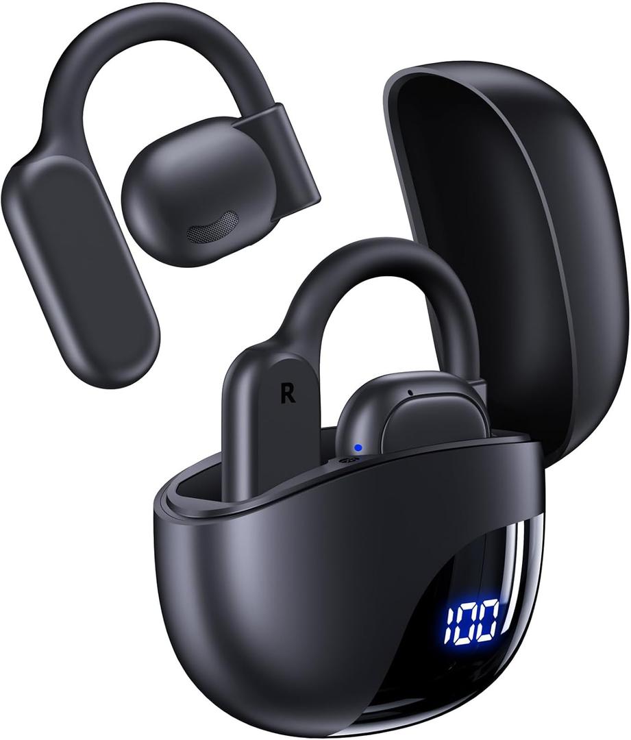 AI Translation Earbuds Real Time 164 Languages 80H Playtime Translator Ear Buds Audifonos Traductores Ingls Espaol Wireless Earphones Bluetooth Headphones for Travel Business Meeting Learning Black