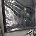 black Makeup Brushes Set 14 Pcs Professional, Synthetic Foundation Concealer Powder Blush Eyeshadow Brushes with 2 Powder Puffs & Dual-ended Mask Applicator, Gifts for Women Teen Girls
