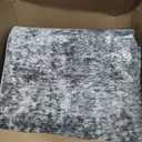 DMOYEST Area Rug Living Room Rugs - 9x12 Large Soft Indoor Neutral Modern Abstract Low Pile Washable Rug Carpet for Bedroom Dining Room Farmhouse Home Office - Grey