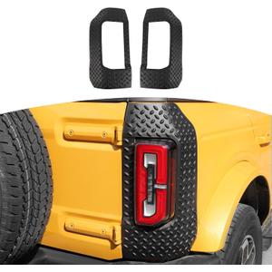 RT-TCZ for Bronco Rear Corner Guards Protector, Anti-Scratch Edge Guards Exterior Accessories Compatible with Ford Bronco 2021 2022 2023, 2pcs(Not for Sport)