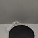 Black Wooden Bathroom Tray Round Perfume Dresser Trays for Vanity Small Wood Lazy Susan Turntable for Table Decorative Kitchen Sink Soap Holder Rotating Bathroom Countertop Decor Organizer Accessories