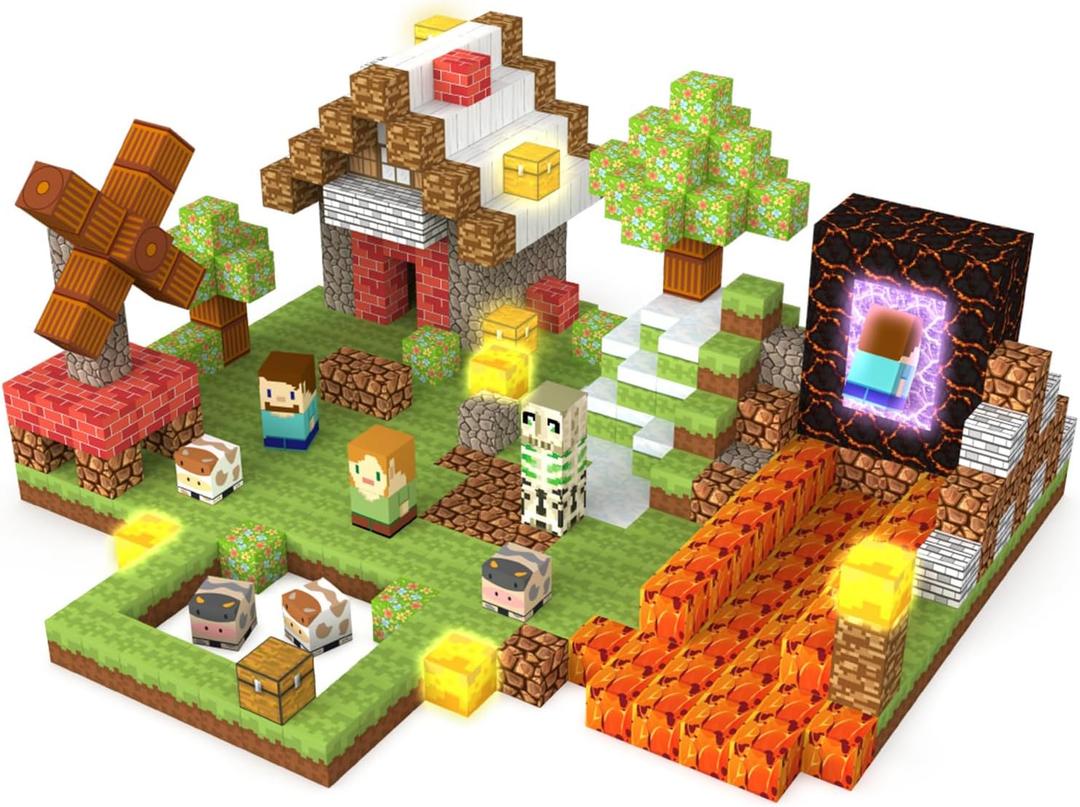 Magnetic Blocks Building Toys Set, Magnetic Building Blocks Kit Magnet Cubes for Boys Girls Ages 3-8, STEM Sensory Construction Toys for Kids Birthday Christmas