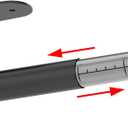 Paper Towel Holder for Kitchen, Paper Towels Bulk- Self-Adhesive Under CabinetSelf-Adhesive or Drilled Wall Mount,Stainless Steel, Single Hand Operable(Matte Black)