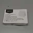 Amazon Basics A9 Blank Invitation Mailing Envelopes, Peel & Seal, No Licking, 5-3/4 x 8-3/4 Inches, White, Pack of 100