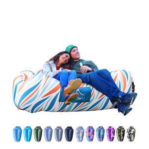 AlphaBeing Inflatable Lounger Beach Chair Accessories, Air Sofa Hammock Inflatable Couch for Camping Backyard Lakeside with Compression Sacks, Ideal Outdoor Gifts for Adults