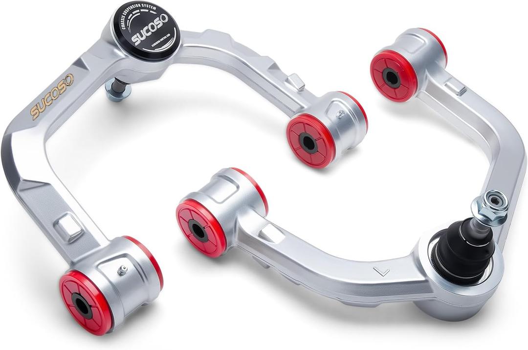 Forged Upper Control Arms for 2-4 Inch Lift, Upgraded Upper Control Arm for Ford F150 Made of Forged Aluminum, Adjustable Control Arms Fits 06-22 Ford Expedition, Front Suspension Replacement OEM UCA