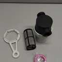 Water Pump Filter 3/4'' Interface Equipped with 40 Mesh and 80 Mesh Stainless Steel Filters Used for Filtering Impurities, Suitable For Water Pumps, Pressure Cleaners, RVs, Ships, and Gardens