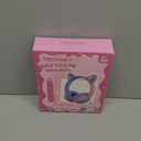 TECKNET Cat Ear Kids Bluetooth Headphones, Kids Headphones Wireless with Detachable Cable, 70H Playtime, 74/85/94dB Volume Limiting, Bluetooth 5.3, Built-in Mic, LED Light-Up, for iPad, PC, School