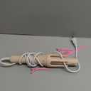 Automatic Curling Iron, 1.25 Inch Hair Curler with 4 Temp. Options, 10S Fast Heating, 2-Way Rotation, 30 Min Auto Shut-Off, Anti-Scald-Tangle for Long Hair, Dual Voltage for Travel (Khaki)