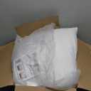 MIULEE Throw Pillows Inserts, Pack of 2 18x18 Inch 100% Virgin Fiber Filling Bed Couch Pillows