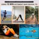 Elastic Fitness bar, Weight bar, Core Strength Training, Arm Twister, Home Gym Workout, Suitable for Men, Women Body Shaping and Fat Burning Training