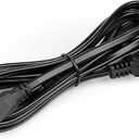 AC Power Cord Cable Compatible with Brother, Singer, White, bernina, Baby-Lock, Viking, Pfaff Sewing Machine
 3 Pack
