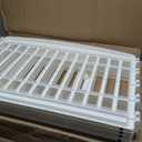 IRIS USA 24" 4-Panel Dog Playpen with Door, 35 x 35 x 24, Puppy Playpen, Dog Play Pen Indoors, Pet Fence, Puppies/Small Dogs, White