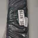 AMOAMI Upgraded Waffle Bath Mat, Super Absorbent Non Slip Bath Mats for Bathroom Floor, Machine Washable Bathroom Rugs with Tassels, Rubber Backed Bathroom Mats, Ultra Soft, 17" x 24", Black