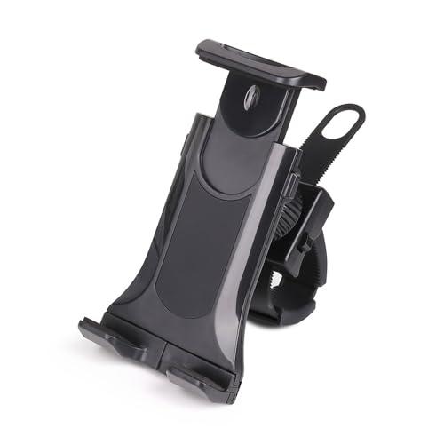 Yiting Cycling Bike Phone Stand Tablet Mount for Indoor Gym Treadmill, Spinning Exercise Bicycle, Mic Stand, Cellphone Holder for iPhone iPad Pro/iPad mini/Air Tablet & Smartphones (4.7-12.9")