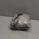 LESYPET Dog Coat for Small Dogs, Windproof Doggie Puffer Jacket with Leash Hole, Extra Warm Dog Jacket Winter Coat, Grey XXL