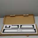 TNOMS Black Towel Bar Set, 4-Pieces Bathroom Hardware Set Modern Bathroom Towel Holder Set SUS304 Stainless Steel Wall Mounted Towel Rack Set,23.6 Inch