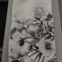 Floral Quilt Set California King 3 Pieces Grey Floral Quilt Coverlet Set Soft Microfiber Lightweight Purple Quilted Bedspread for All Season 106"x96"