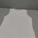 Imily Bela Womens Loose Fit Casual Flowy Tank Tops Crewneck Trendy Sleeveless Side Split Summer Tops Clothes Outfits 2025 (Medium, White)