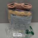 Washable Female Dog Diapers (4 Pack+1 Suspenders), Reusable Female Girl Doggy Doggie Puppy Wraps Panties Belly Band for Pet Heat Period Pooping Peeing Potty Training Incontinence Marking Small (Small(New Born-11.5"Waist), Pink,Purple,BrownBlue)