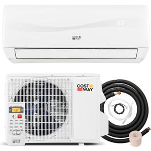 9000BTU Mini Split Air Conditioner& Heater, 19 SEER2 115V Wall-Mounted Ductless AC Unit Cools Rooms up to 450 Sq. Ft, Energy Efficient Inverter AC with Heat Pump (Blast Series)