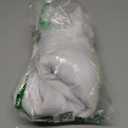 Joywayco Women's Long Sleeve Round Neck Cropped Sweatshirts Cute Loose Fit Pullover Tops (White)