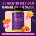 3 x Habanero Hot Sauce Authentic Mexican Style, Medium-High Heat, Small Batch Artisan Salsa, 100% Natural, No Preservatives, 8 oz