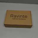 Ravinte 30 Pack 1-1/4 inch Matte Black Zinc Euro-Style Cabinet Knobs, Drawer Pulls & Door Handles