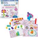 Learning Resources MathLink Cubes Kindergarten Math Activity Set Mathtastics! - Classroom Must Haves, Preschool Activities, Teacher School Supplies, Toddler Montessori Toys, Math Manipulatives