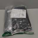 Magnetic Fireplace Draft Cover, Fireplace Blocker Blanket for Heat Loss, Indoor Fireplace Draft Stopper with 12 Magnets for Iron Frame Black 45" W x 34" H