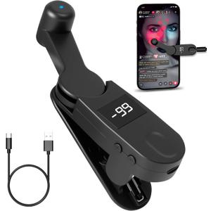 Auto Clicker Smart Tapper for iPhone iPad Android TikTok  Auto Touch Device with 107 Adjustable Speed, Rechargeable，Instant Clicker for Live Stream Likes, Social Media Tasks（Black）