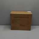 Vinyl Record Player Turntable with Built-in Bluetooth Receiver & 2 Stereo Speakers, 3 Speed 3 Size Portable Retro Record Player for Entertainment and Home Decoration (Brown)