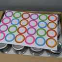 10 oz Mason Jars with Lids 24pack,Glass Mason Jars with Lids-Mason Jars 10 oz for Jam,Honey, Beans, Wedding Favors,Vegetables (10 fl. oz, Set of 24)