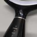 Dopsikn 7 Color Galvanic Machines  Red Light Therapy for Face and Neck, Face Massager Tool for Wrinkles, Double Chin, Vibrating Facial Massager with Thermals, Black