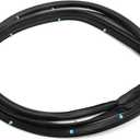 Hoypeyfiy 72325-SDA-A11 Front Driver and Passenger Side Door Seal Rubber Gasket Weatherstrip, Replacement for Honda Accord Sedan 2003 2004 2005 2006 2007