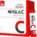 Korea MEGADOSE Vitamin C Powder 3000mg | Powder Type | 100s | High Content Vitamin 3g*100 Sticks (Total 300g)