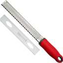 Lemon Zester & Cheese Grater with Razor Sharp Stainless Steel Blade: 1 Pack