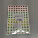 0.5 Inch Apple Stickers,Self Adhesive for Scrapbooking/Kid DIY Arts Crafts/Reward Stickers Teachers Sticker (Multicolored)