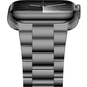 iiteeology Lightweight Stainless Steel Band Designed for Apple Watch Ultra 3 & Ultra 2, Series 1-11, 46mm, 45mm, 44mm, 42mm, Replacement iWatch Bands for Men & Women,Space Gray