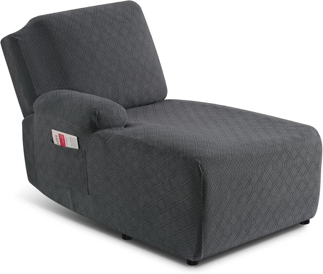 VAMSOFY Couch Cover L Shape Washable Sofa Covers 1-Piece Sectional Sofa Slipcover Furniture Protector Stretch Couch Slipcover (Left Facing L Shape Cover, Charcoal Gray) VAMSOFY Couch Cover L Shape Washable Sofa Covers 1-Piece Sectional Sofa Slipcover Furniture Protector Stretch Couch Slipcover (Left Facing L Shape Cover, Charcoal Gray)