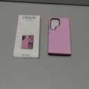 Crave Compatible with Samsung Galaxy S25 Ultra Case, Shockproof Protection Dual Layer Case for Samsung Galaxy S25 Ultra (6.9 inch) - Lilac