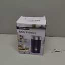 SIMPLETASTE Milk Frother, 4-in-1 Electric Milk Steamer, Automatic Warm and Cold Foam Maker and Milk Warmer for Latte, Cappuccinos, Macchiato (Blue)