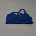 RUNNING GIRL Sports Bra for Women High Support, Molded Cup High Impact Sports Bras with Sewn in Pads Strappy Running Bra, XL, Brilliant Blue