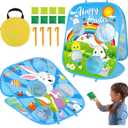 Easter Bean Bag Toss Games for Kids Indoor Outdoor Easter Party Games for Boys Girls Adults Carnival Yard Game for Kids Ages 3 4 5 6 7 8 Egg Hunt Party Favors Supplies