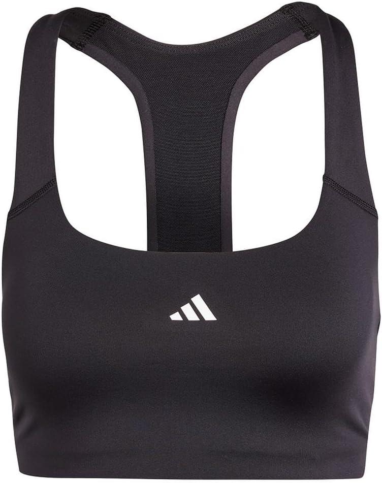 adidas Women's Powerimpact Training Medium Support Bra (Black)