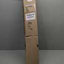 DEZ FURNISHINGS Cordless 1" Mini Blind, Room Darkening, 28"W x 64"H, Pearl White