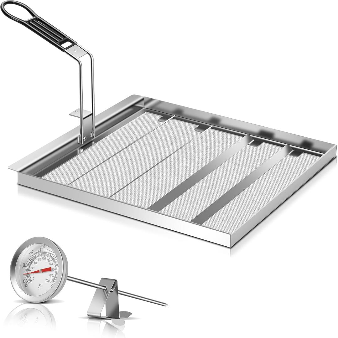 TK45 Commercial Deep Fryer Filter 13.75" X 13.6", 304 Stainless Steel