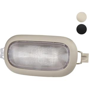 TQPONLY Car Roof Light Interior Dome Lamp Assembly | Compatible with Dodge Ram Chrysler Jeep Accessories Parts | Replaces 5JG55BD1AD Inside Overhead Console Reading Light (Medium Slate Gray)